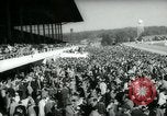 Image of horse race Laurel Maryland USA, 1961, second 9 stock footage video 65675027886