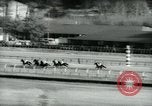 Image of horse race Laurel Maryland USA, 1961, second 23 stock footage video 65675027886