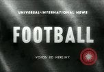Image Columbia et Dartmouth le football Baker Field New York USA, 1961, de la seconde 1 séquences d'archives historiques vidéo 65675027887