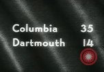 Image Columbia et Dartmouth le football Baker Field New York USA, 1961, de la seconde 7 séquences d'archives historiques vidéo 65675027887