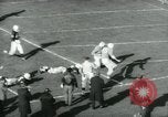 Image Columbia et Dartmouth le football Baker Field New York USA, 1961, de la seconde 33 séquences d'archives historiques vidéo 65675027887