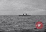Image of Convoy of U.S. warships for invasion of Sicily Atlantic Ocean, 1943, second 1 stock footage video 65675027915