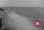 Image of Convoy of U.S. warships for invasion of Sicily Atlantic Ocean, 1943, second 17 stock footage video 65675027915