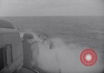 Image of Convoy of U.S. warships for invasion of Sicily Atlantic Ocean, 1943, second 22 stock footage video 65675027915