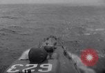 Image of Convoy of U.S. warships for invasion of Sicily Atlantic Ocean, 1943, second 54 stock footage video 65675027915