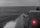 Image of USS Nelson (DD-623) in wartime Atlantic convoy Atlantic Ocean, 1943, second 4 stock footage video 65675027916