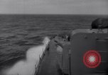 Image of USS Nelson (DD-623) in wartime Atlantic convoy Atlantic Ocean, 1943, second 12 stock footage video 65675027916