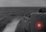 Image of USS Nelson (DD-623) in wartime Atlantic convoy Atlantic Ocean, 1943, second 13 stock footage video 65675027916
