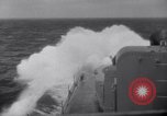 Image of USS Nelson (DD-623) in wartime Atlantic convoy Atlantic Ocean, 1943, second 16 stock footage video 65675027916