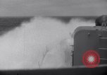 Image of USS Nelson (DD-623) in wartime Atlantic convoy Atlantic Ocean, 1943, second 18 stock footage video 65675027916