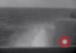 Image of USS Nelson (DD-623) in wartime Atlantic convoy Atlantic Ocean, 1943, second 20 stock footage video 65675027916