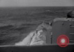 Image of USS Nelson (DD-623) in wartime Atlantic convoy Atlantic Ocean, 1943, second 27 stock footage video 65675027916