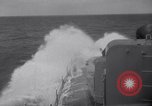 Image of USS Nelson (DD-623) in wartime Atlantic convoy Atlantic Ocean, 1943, second 31 stock footage video 65675027916