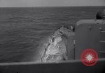 Image of USS Nelson (DD-623) in wartime Atlantic convoy Atlantic Ocean, 1943, second 35 stock footage video 65675027916