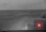 Image of USS Nelson (DD-623) in wartime Atlantic convoy Atlantic Ocean, 1943, second 45 stock footage video 65675027916
