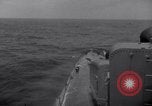 Image of USS Nelson (DD-623) in wartime Atlantic convoy Atlantic Ocean, 1943, second 46 stock footage video 65675027916