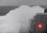 Image of USS Nelson (DD-623) in wartime Atlantic convoy Atlantic Ocean, 1943, second 48 stock footage video 65675027916