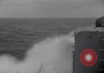 Image of USS Nelson (DD-623) in wartime Atlantic convoy Atlantic Ocean, 1943, second 50 stock footage video 65675027916