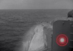 Image of USS Nelson (DD-623) in wartime Atlantic convoy Atlantic Ocean, 1943, second 51 stock footage video 65675027916