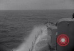 Image of USS Nelson (DD-623) in wartime Atlantic convoy Atlantic Ocean, 1943, second 56 stock footage video 65675027916