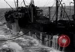 Image of fueling of ship Pacific Ocean, 1945, second 6 stock footage video 65675027917