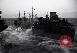 Image of fueling of ship Pacific Ocean, 1945, second 13 stock footage video 65675027917