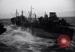 Image of fueling of ship Pacific Ocean, 1945, second 18 stock footage video 65675027917