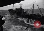 Image of fueling of ship Pacific Ocean, 1945, second 33 stock footage video 65675027917