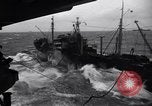 Image of fueling of ship Pacific Ocean, 1945, second 38 stock footage video 65675027917
