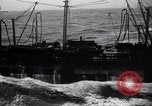 Image of fueling of ship Pacific Ocean, 1945, second 48 stock footage video 65675027917