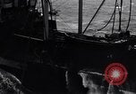 Image of fueling of ship Pacific Ocean, 1945, second 54 stock footage video 65675027917