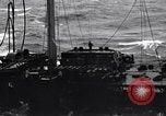 Image of fueling of ship Pacific Ocean, 1945, second 58 stock footage video 65675027917