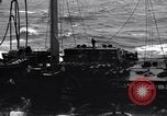 Image of fueling of ship Pacific Ocean, 1945, second 59 stock footage video 65675027917