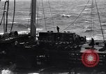 Image of fueling of ship Pacific Ocean, 1945, second 61 stock footage video 65675027917