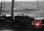 Image of fueling of ship Pacific Ocean, 1945, second 62 stock footage video 65675027917