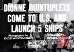 Image of Dionne quintuplets United States USA, 1943, second 26 stock footage video 65675027922