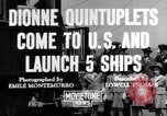 Image of Dionne quintuplets United States USA, 1943, second 27 stock footage video 65675027922