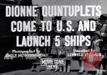 Image of Dionne quintuplets United States USA, 1943, second 29 stock footage video 65675027922