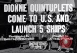 Image of Dionne quintuplets United States USA, 1943, second 31 stock footage video 65675027922