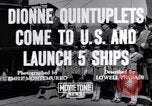 Image of Dionne quintuplets United States USA, 1943, second 32 stock footage video 65675027922