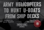 Image of Sikorsky YR 4 helicopter United States USA, 1943, second 1 stock footage video 65675027927