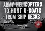 Image of Sikorsky YR 4 helicopter United States USA, 1943, second 6 stock footage video 65675027927