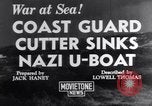 Image of US Coast Guard rescues sailors North Sea, 1943, second 4 stock footage video 65675027928