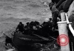 Image of US Coast Guard rescues sailors North Sea, 1943, second 49 stock footage video 65675027928