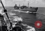 Image Navires de guerre des États-Unis dans le convoi ~ pour l'invasion de la Sicile 'Océan Atlantique, 1943, de la seconde 37 séquences d'archives historiques vidéo 65675027932