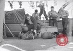 Image of Sailors are issued combat helmets aboard the USS Nelson  Atlantic Ocean, 1943, second 1 stock footage video 65675027935
