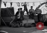Image of Sailors are issued combat helmets aboard the USS Nelson  Atlantic Ocean, 1943, second 4 stock footage video 65675027935