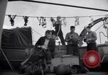 Image of Sailors are issued combat helmets aboard the USS Nelson  Atlantic Ocean, 1943, second 12 stock footage video 65675027935