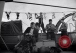 Image of Sailors are issued combat helmets aboard the USS Nelson  Atlantic Ocean, 1943, second 13 stock footage video 65675027935