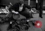 Image of Sailors are issued combat helmets aboard the USS Nelson  Atlantic Ocean, 1943, second 34 stock footage video 65675027935